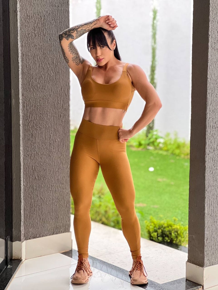 Conjunto Liso legging Poliamida