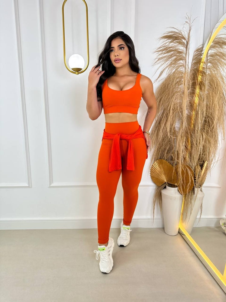 Conjunto Liso legging Poliamida