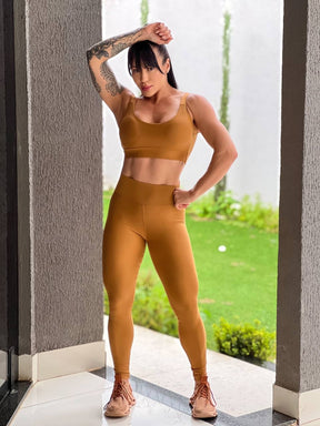 Conjunto Liso legging Poliamida