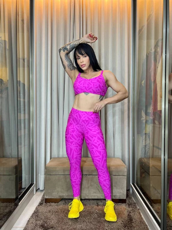 CONJUNTO GEOMÉTRICO DE LEGGING