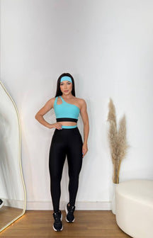 Conjunto Bicolor de legging Top Gota