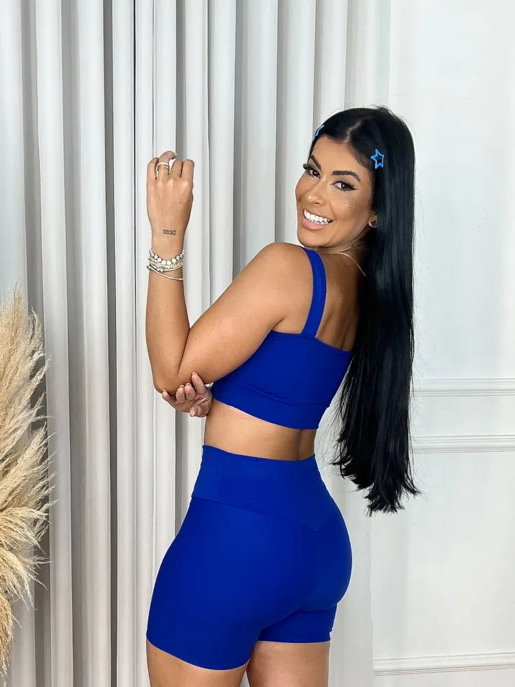 Conjunto Liso Short Poliamida