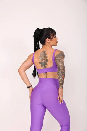 Conjunto legging Bolso Top Costa Nua